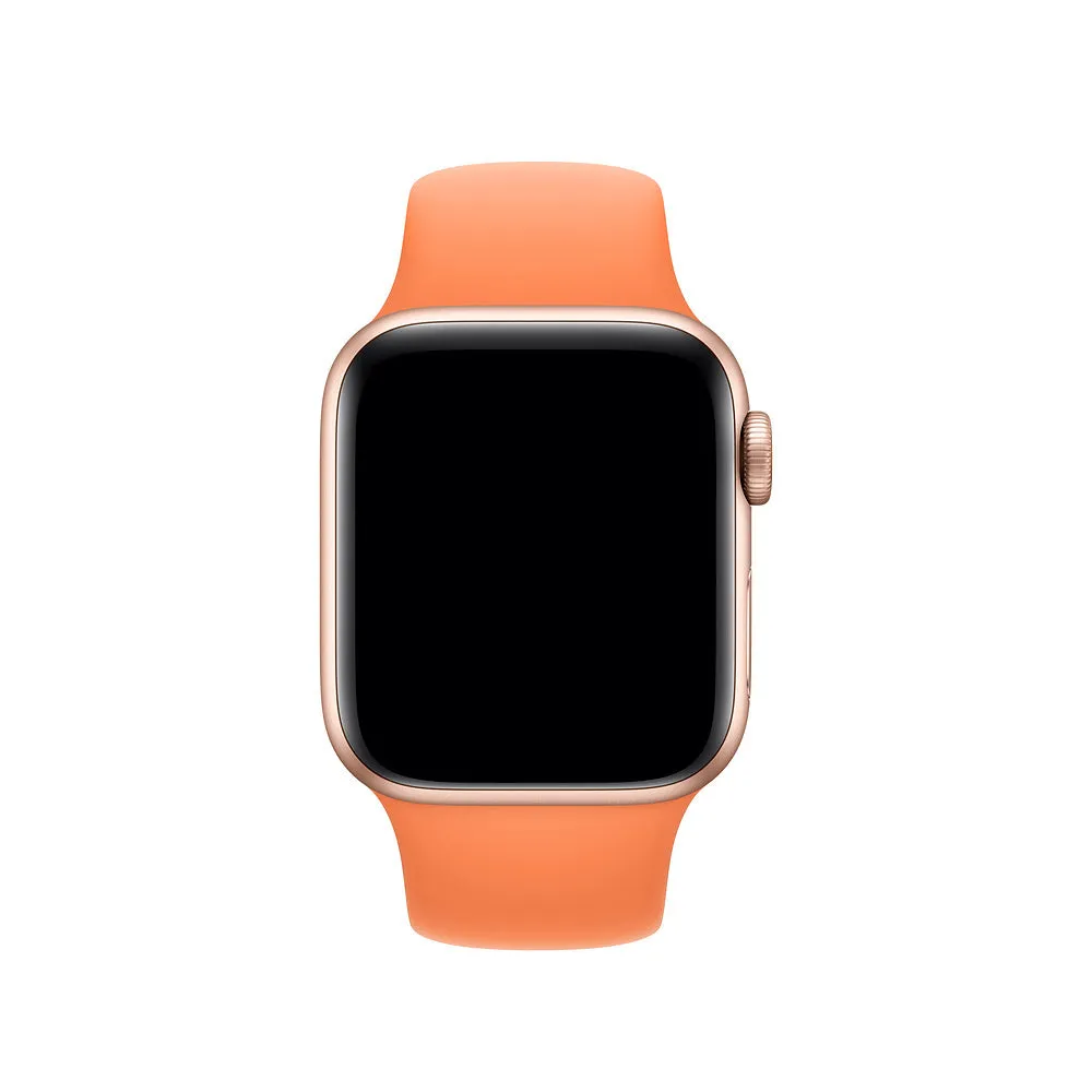Editors Choice Apple Watch Silicone Strap (Orange-Pink) - 38/40/41mm  Limited Release!