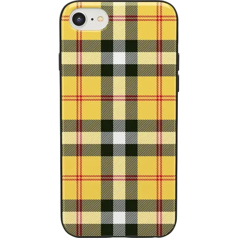 Editors Choice As if! | Yellow Plaid iPhone Case  Going Fast!