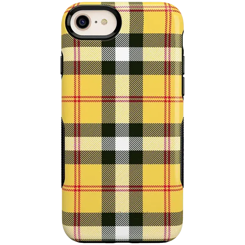 Editors Choice As if! | Yellow Plaid iPhone Case  Going Fast!