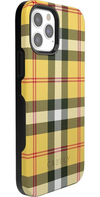 Editors Choice As if! | Yellow Plaid iPhone Case  Going Fast!