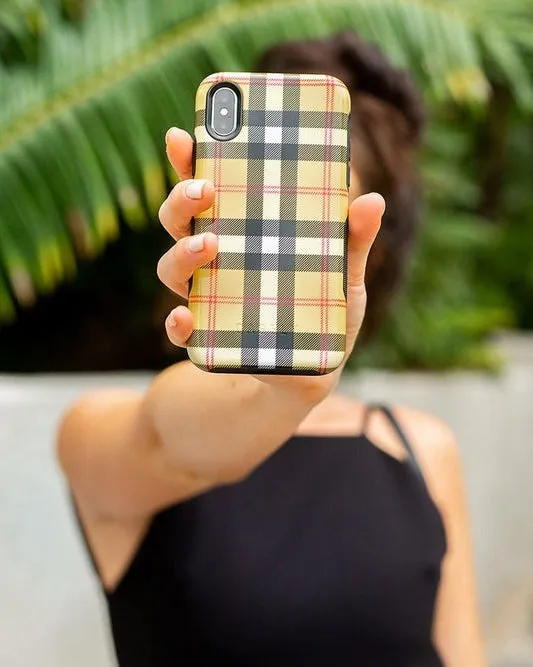 Editors Choice As if! | Yellow Plaid iPhone Case  Going Fast!