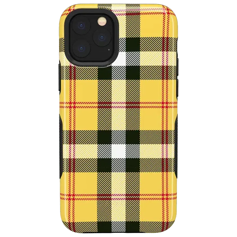 Editors Choice As if! | Yellow Plaid iPhone Case  Going Fast!