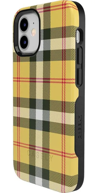Editors Choice As if! | Yellow Plaid iPhone Case  Going Fast!
