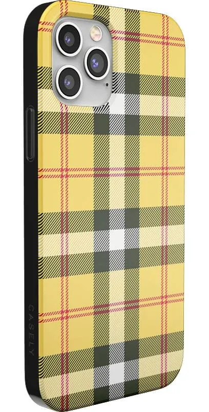 Editors Choice As if! | Yellow Plaid iPhone Case  Going Fast!