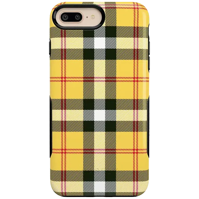 Editors Choice As if! | Yellow Plaid iPhone Case  Going Fast!