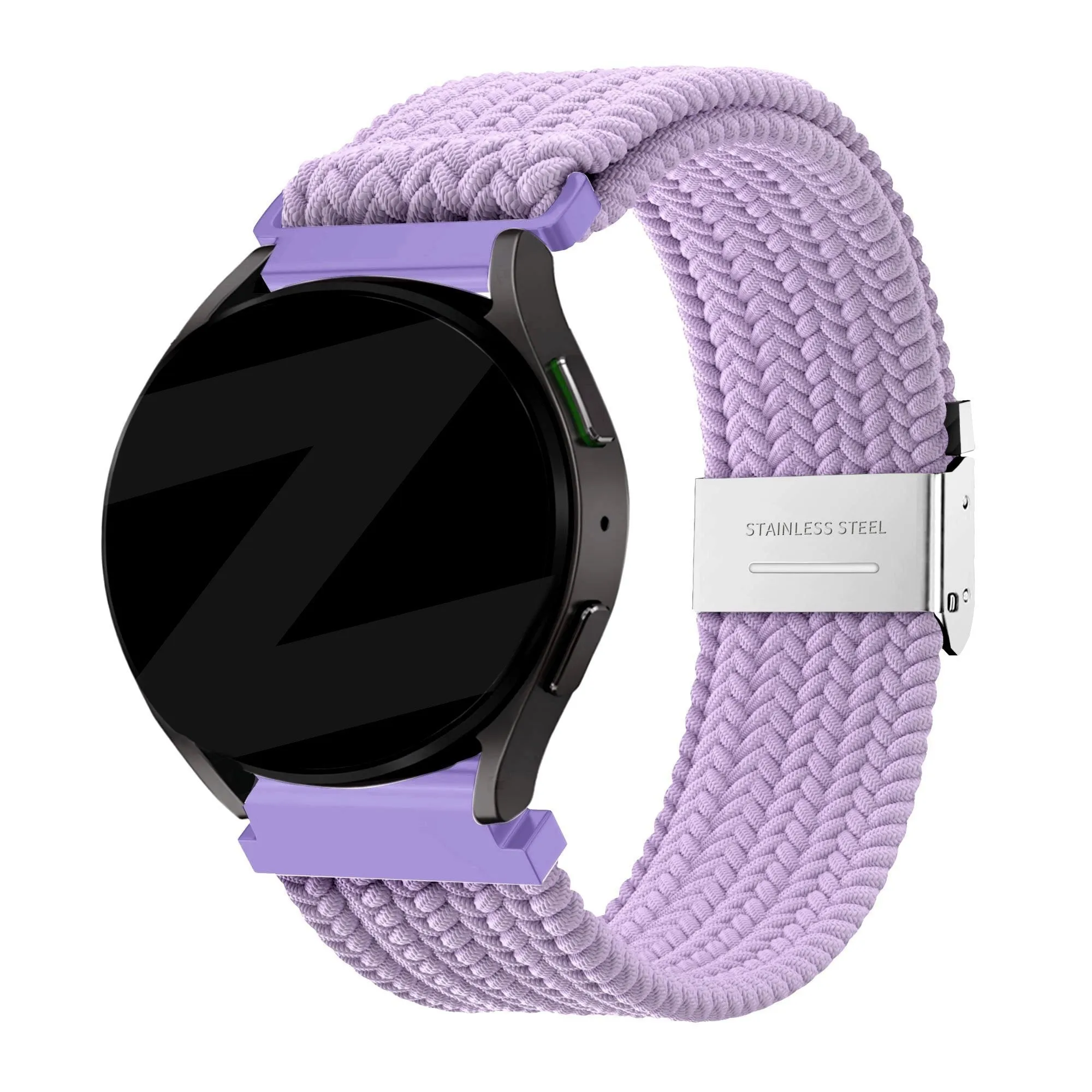 Editors Choice Bandz Amazfit GTS 2 Woven Nylon Strap (Light Purple)  Going Fast!