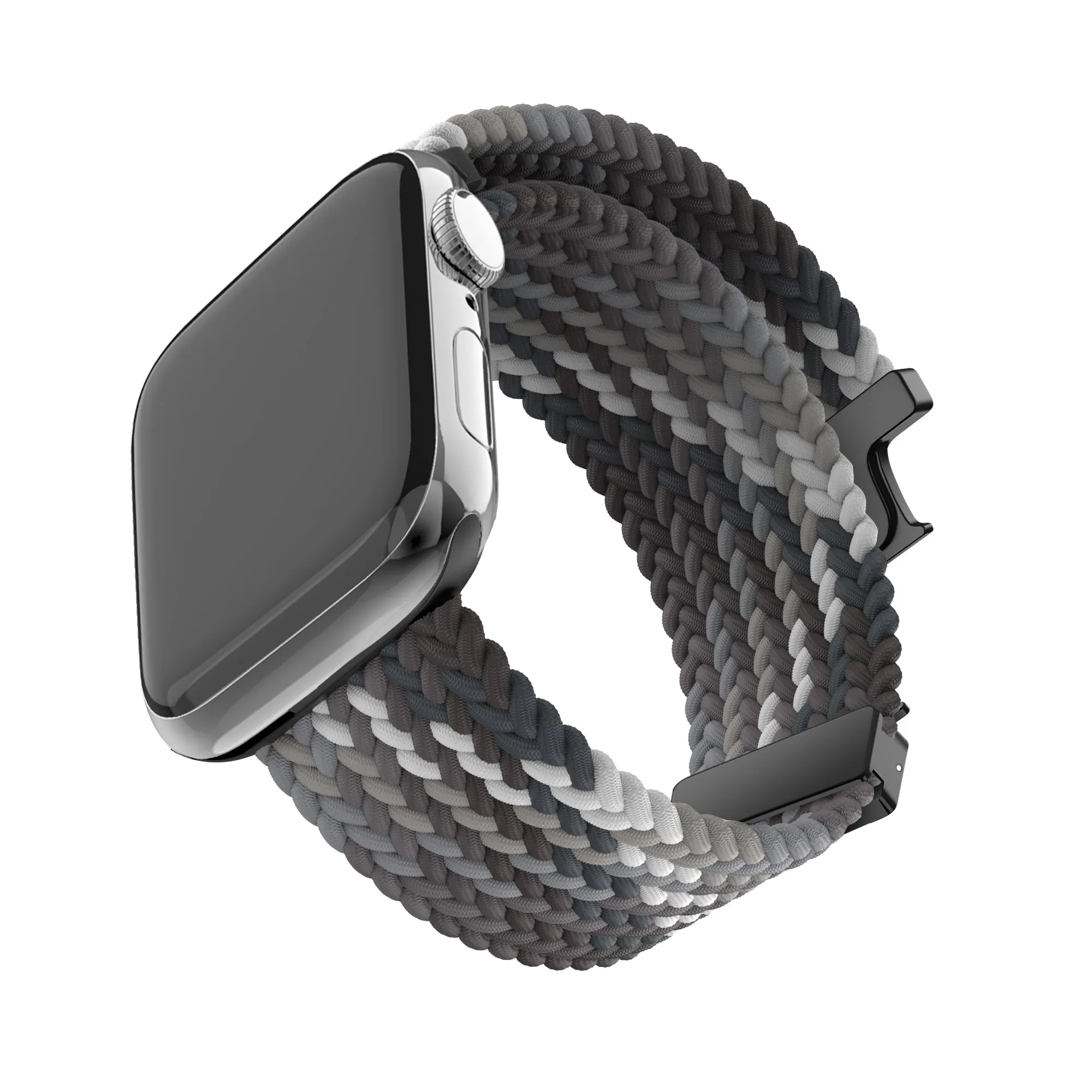 Editors Choice Bandz Apple Watch Braided Nylon Strap with P-Buckle (Mandala Black)  Today Only!