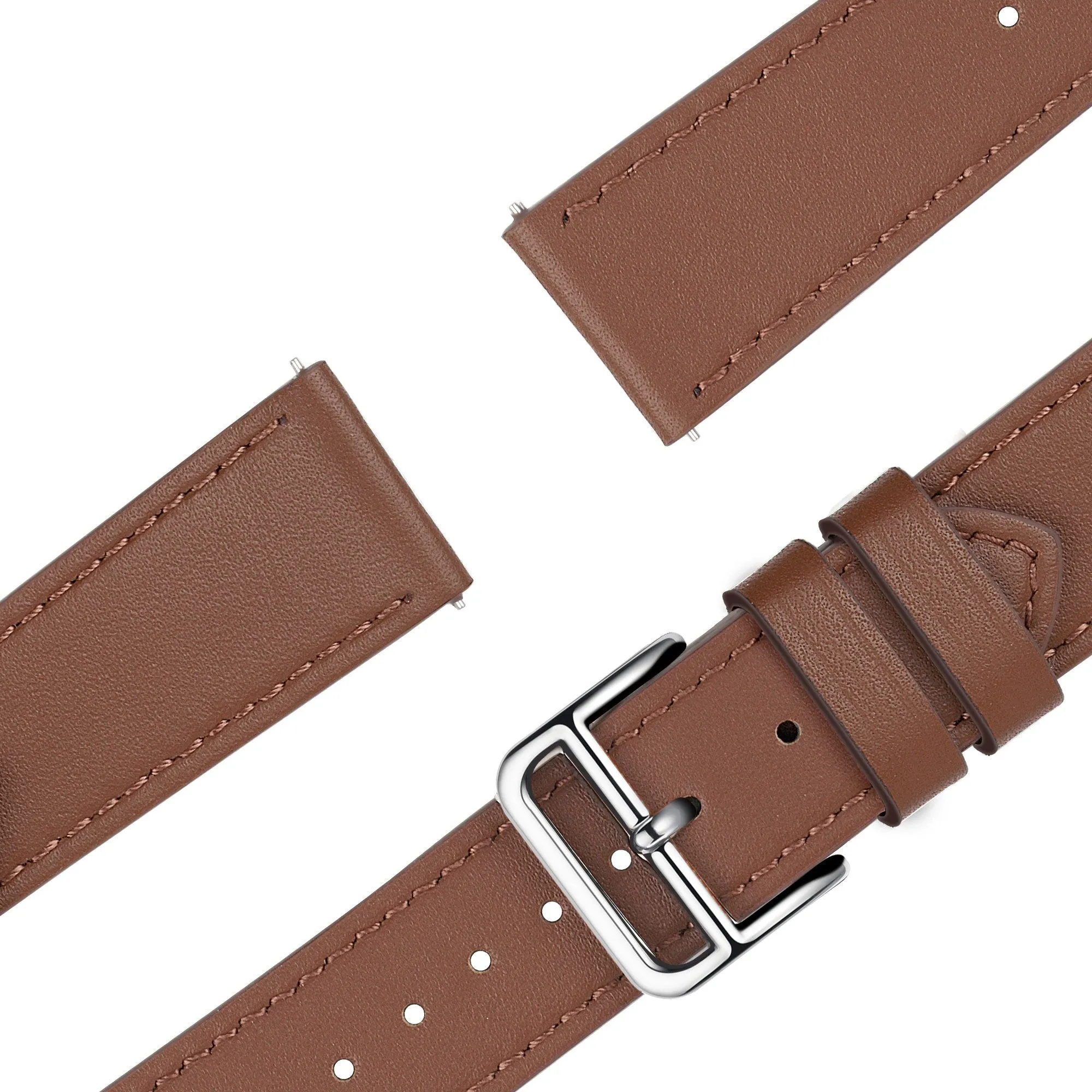 Editors Choice Bandz Huawei Watch Ultimate Leather Strap 'Deluxe' (Brown)  Last Few Pieces!