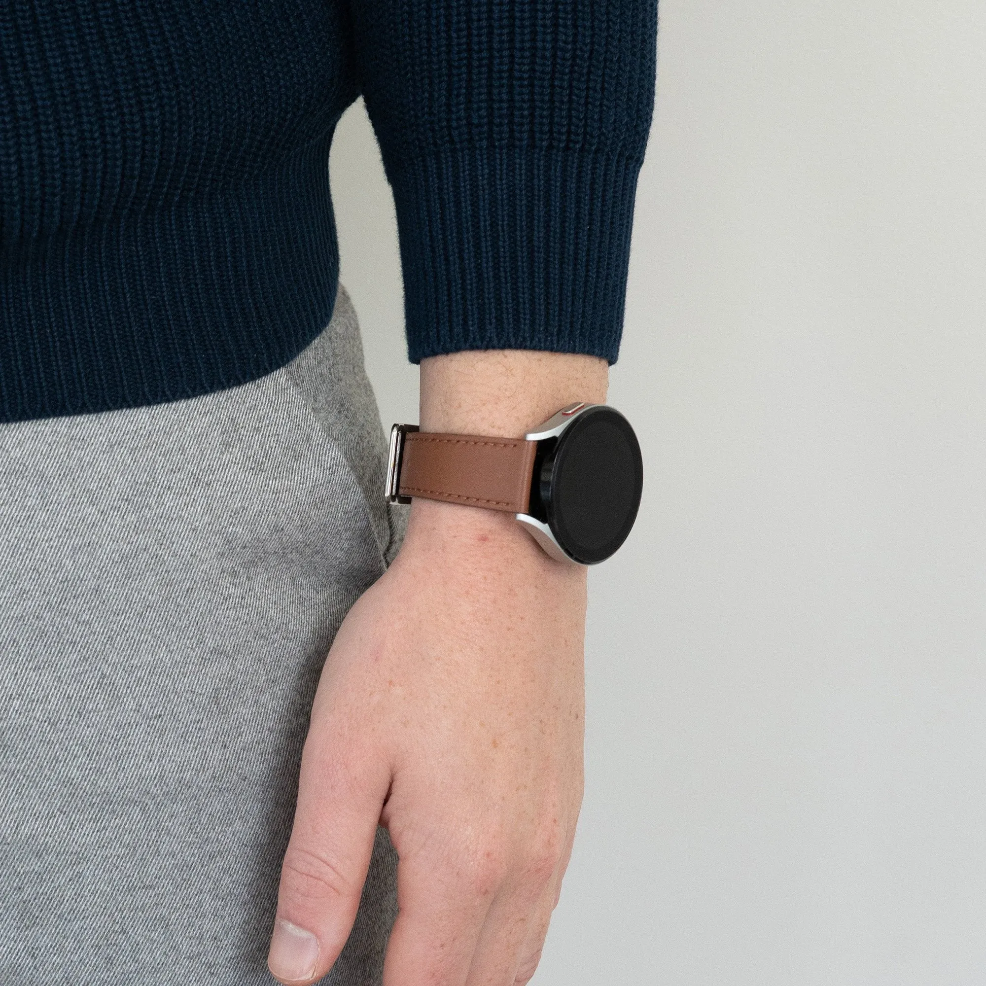 Editors Choice Bandz Huawei Watch Ultimate Leather Strap 'Deluxe' (Brown)  Last Few Pieces!