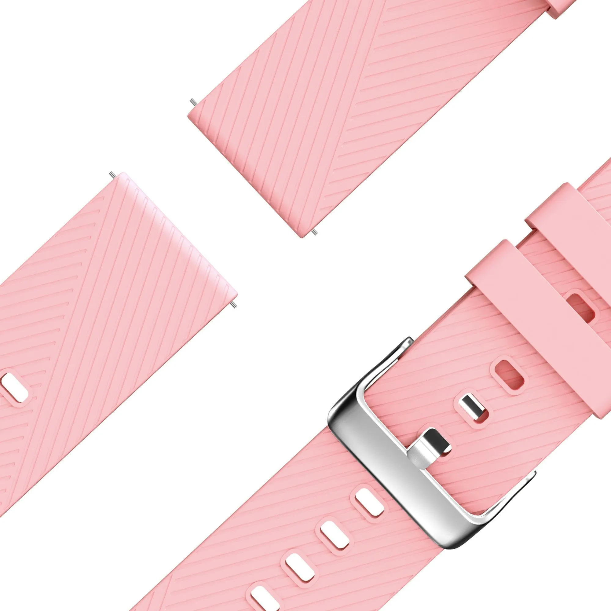 Editors Choice Bandz Huawei Watch Ultimate Silicone Strap 'Deluxe' (Pink)  Stylish & Comfortable