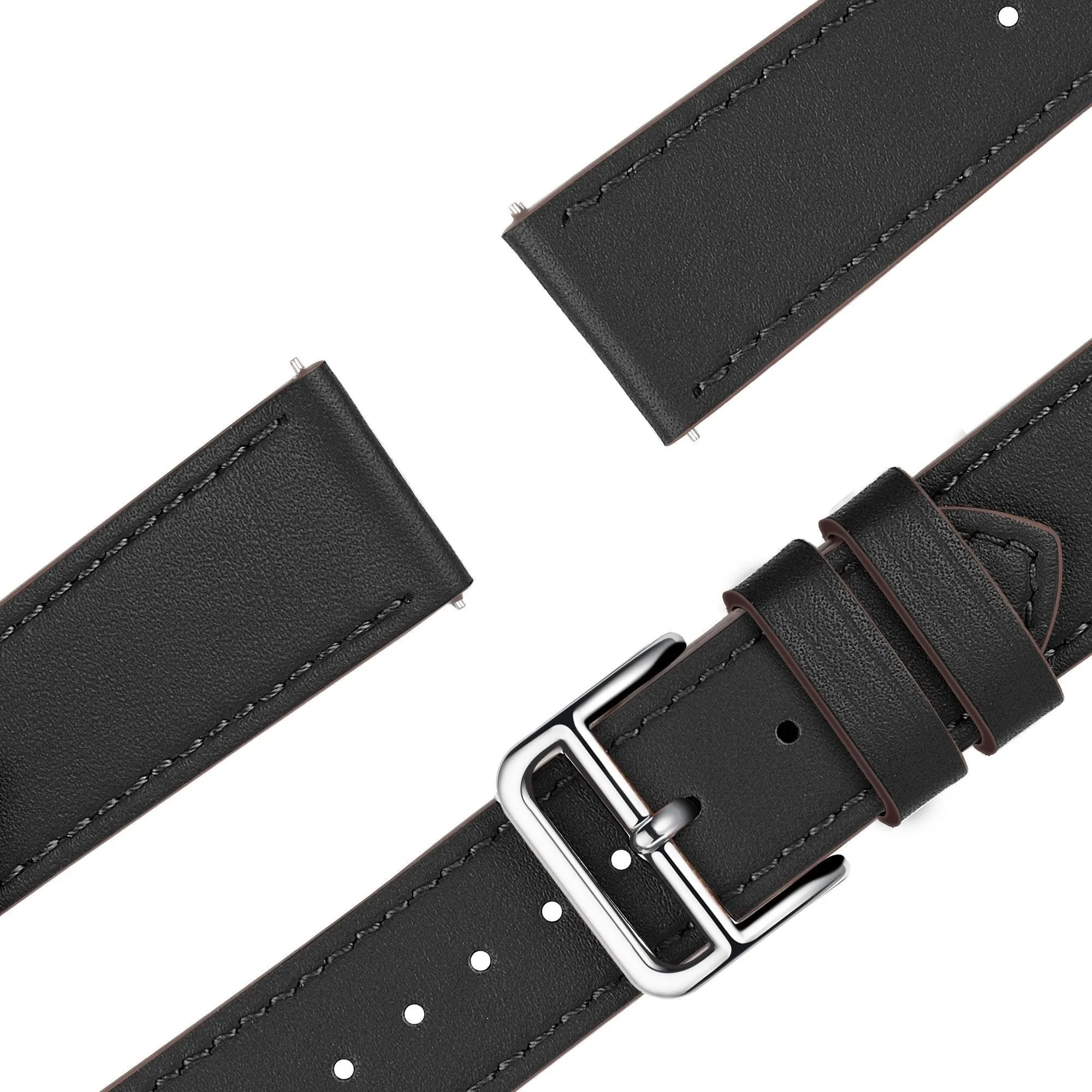 Editors Choice Bandz Redmi Watch 5 Active Leather Strap 'Deluxe' (Black)  Almost Sold Out!