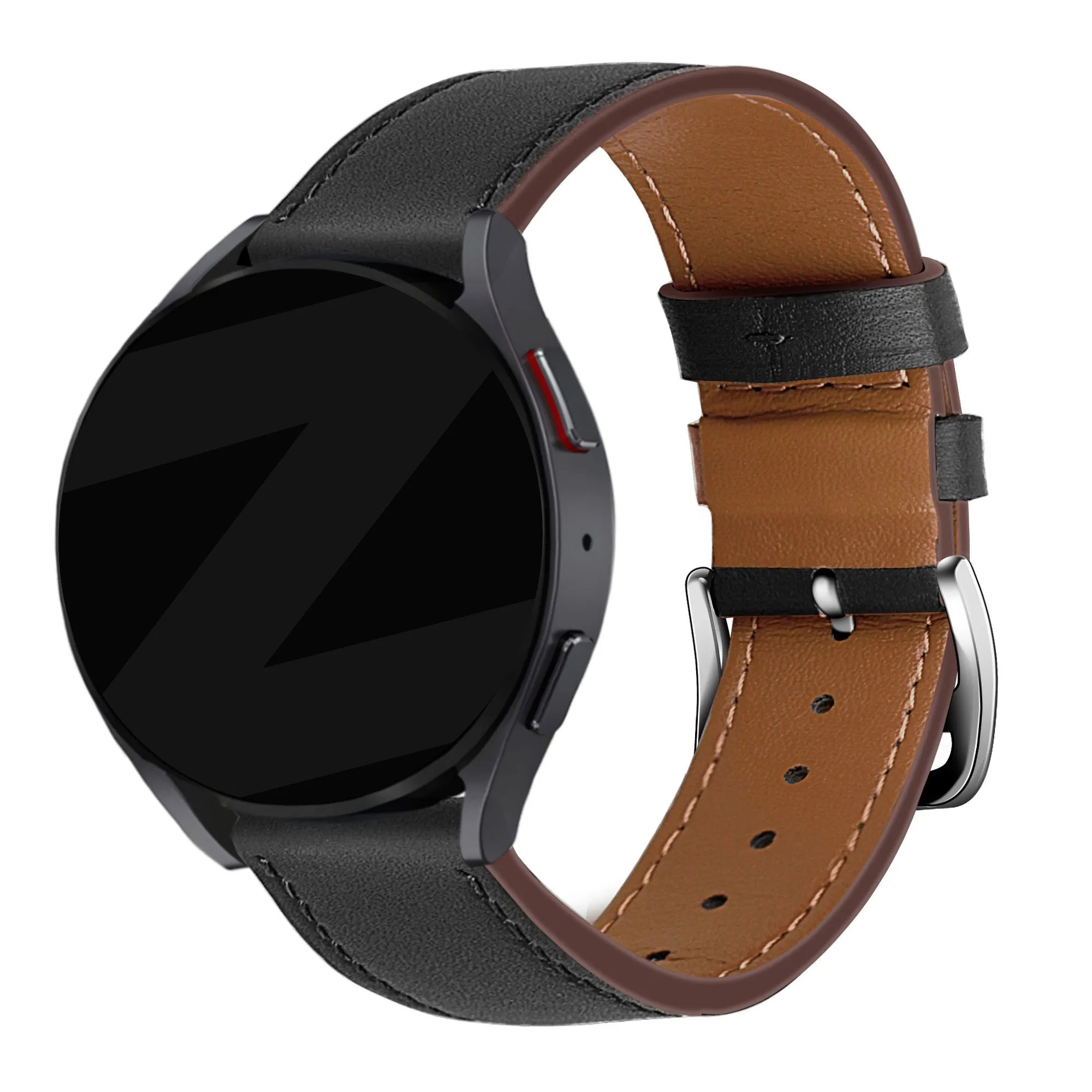 Editors Choice Bandz Redmi Watch 5 Active Leather Strap 'Deluxe' (Black)  Almost Sold Out!