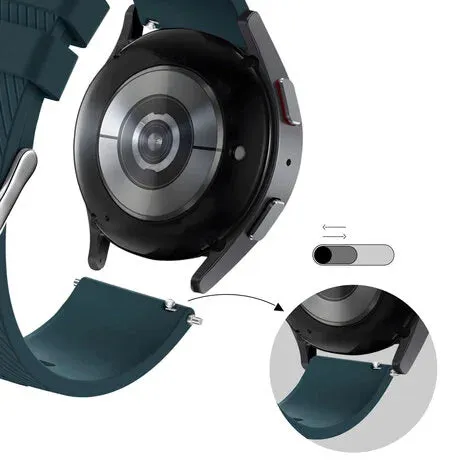 Editors Choice Bandz Redmi Watch 5 Active Silicone Strap 'Deluxe' (Dark Green)  Going Fast!