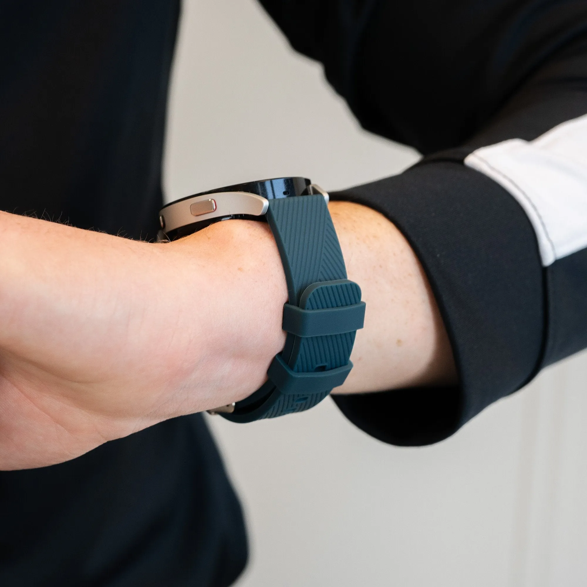 Editors Choice Bandz Redmi Watch 5 Active Silicone Strap 'Deluxe' (Dark Green)  Going Fast!
