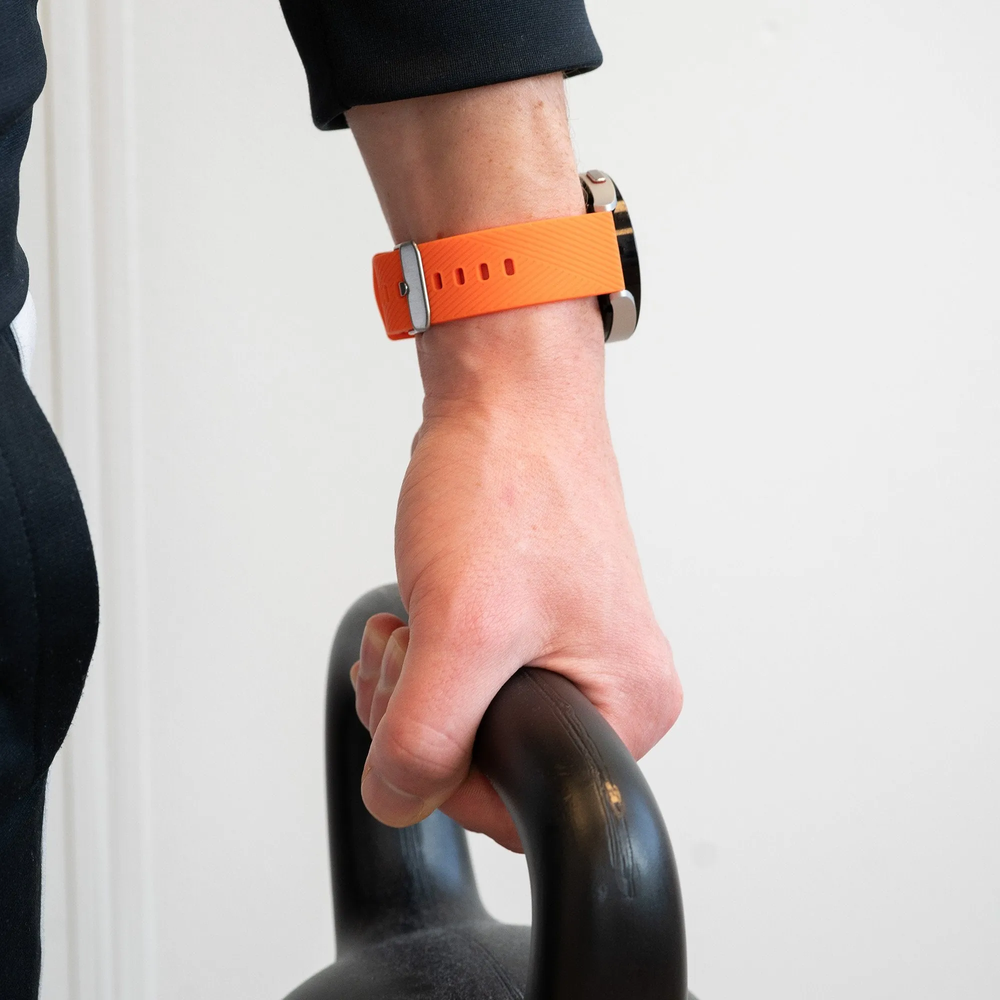 Editors Choice Bandz Redmi Watch 5 Active Silicone Strap 'Deluxe' (Orange)  Limited Release!