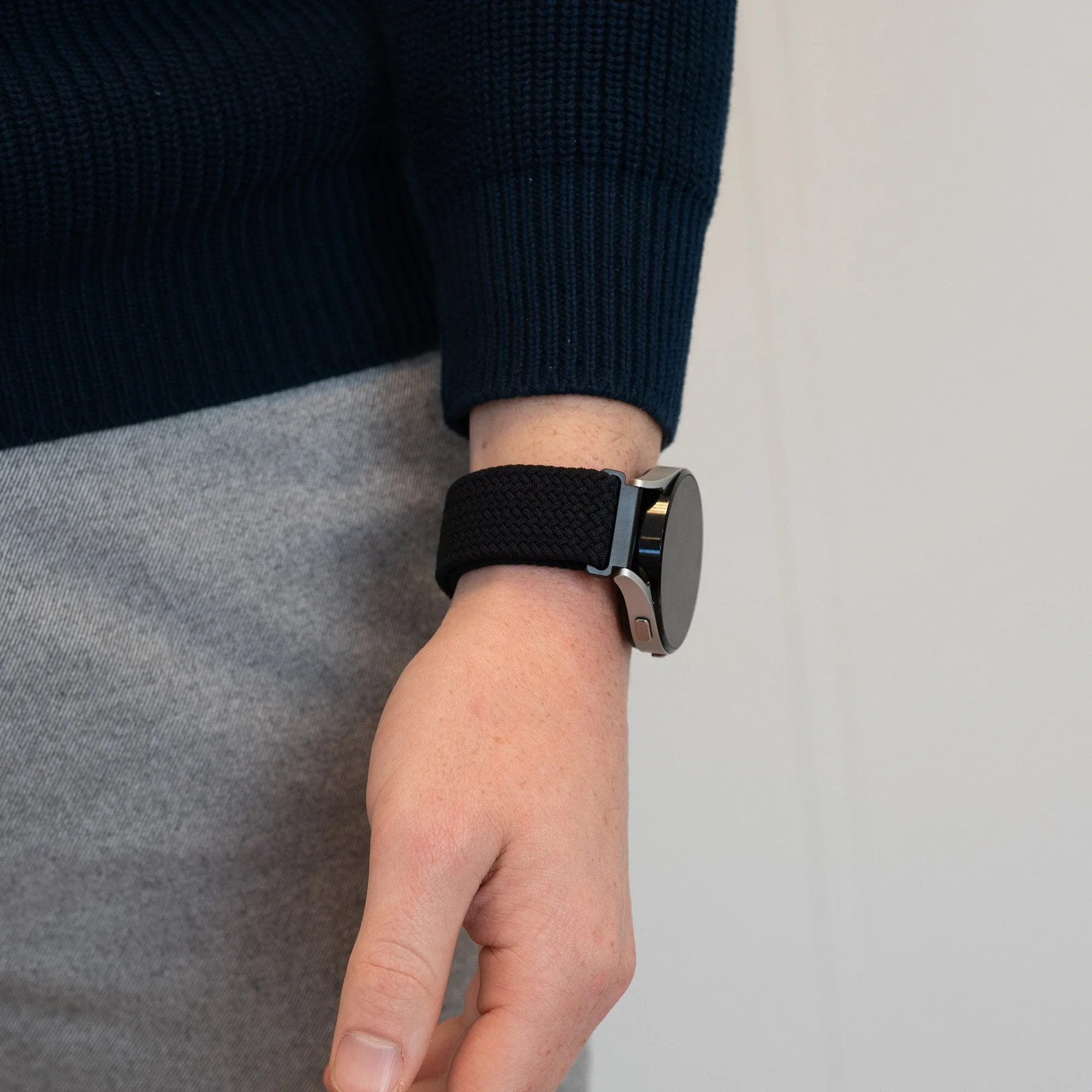 Editors Choice Bandz Redmi Watch 5 Active Woven Nylon Strap (Black)  Almost Gone!