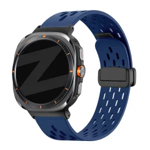 Editors Choice Bandz Samsung Galaxy Watch Ultra D-buckle Sport Strap 'Air' (Dark Blue)  Limited Release!