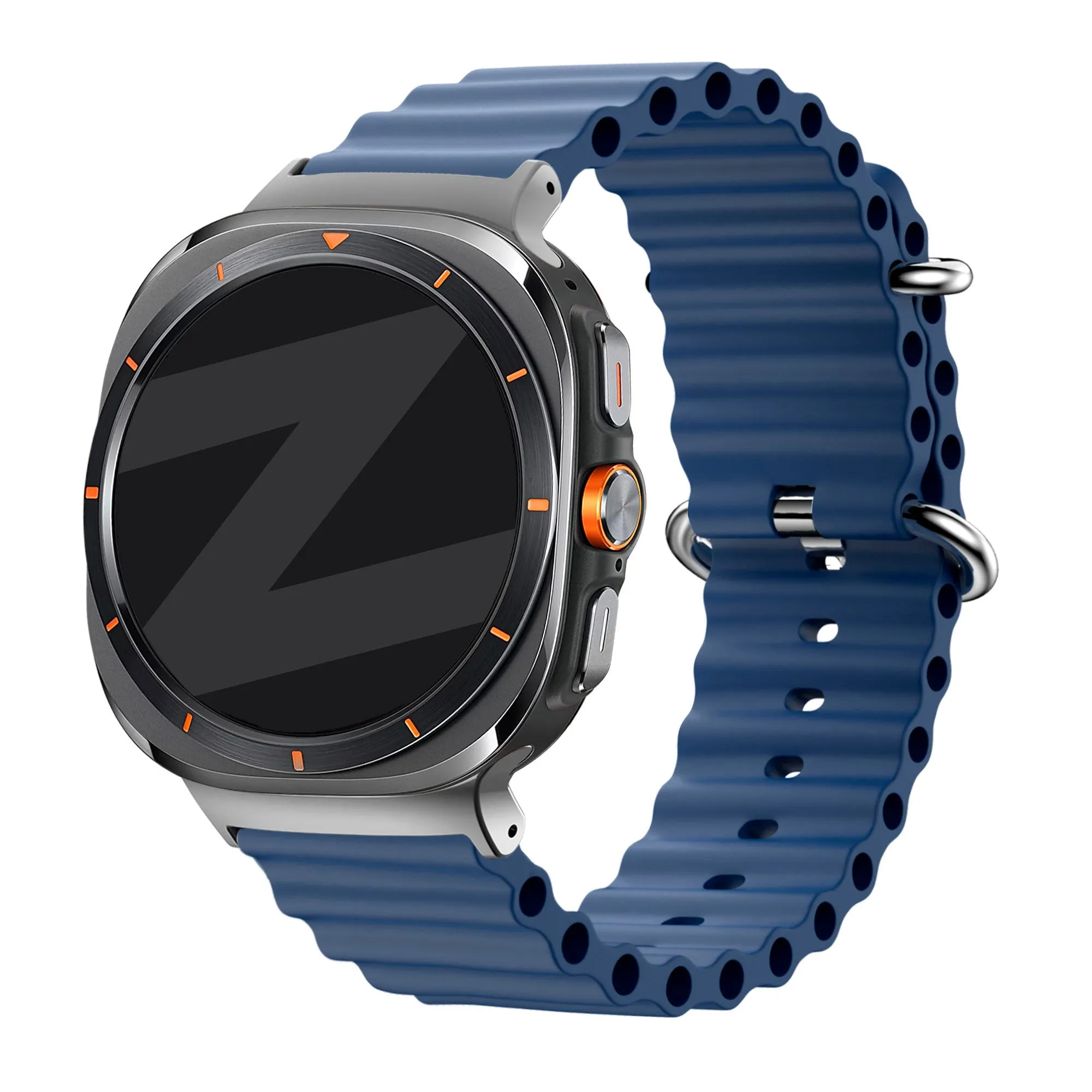 Editors Choice Bandz Samsung Galaxy Watch Ultra Ocean Strap 'Classic' (Dark Blue)  Today Only!