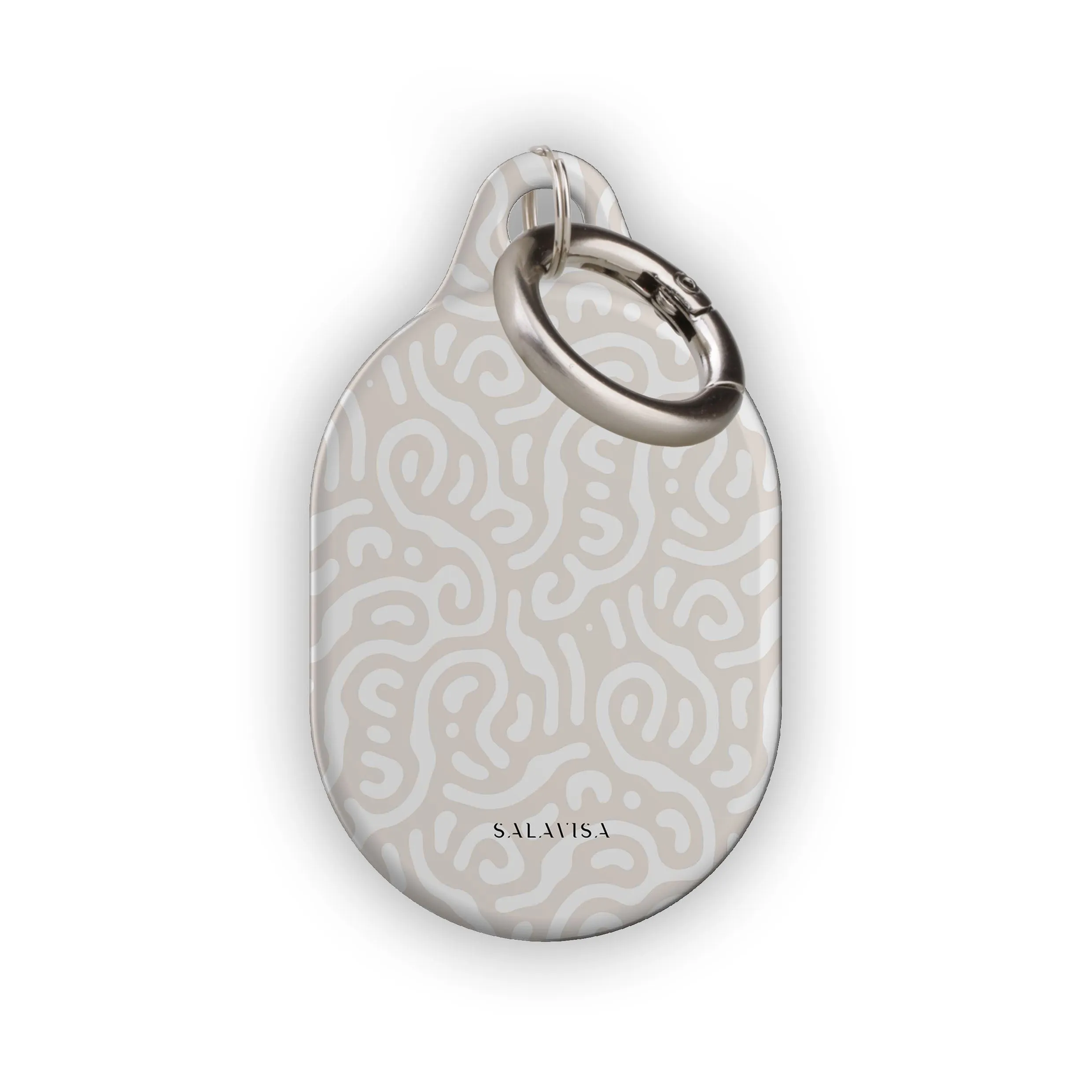 Editors Choice Beige Curl AirTag Holder  Limited Stock!