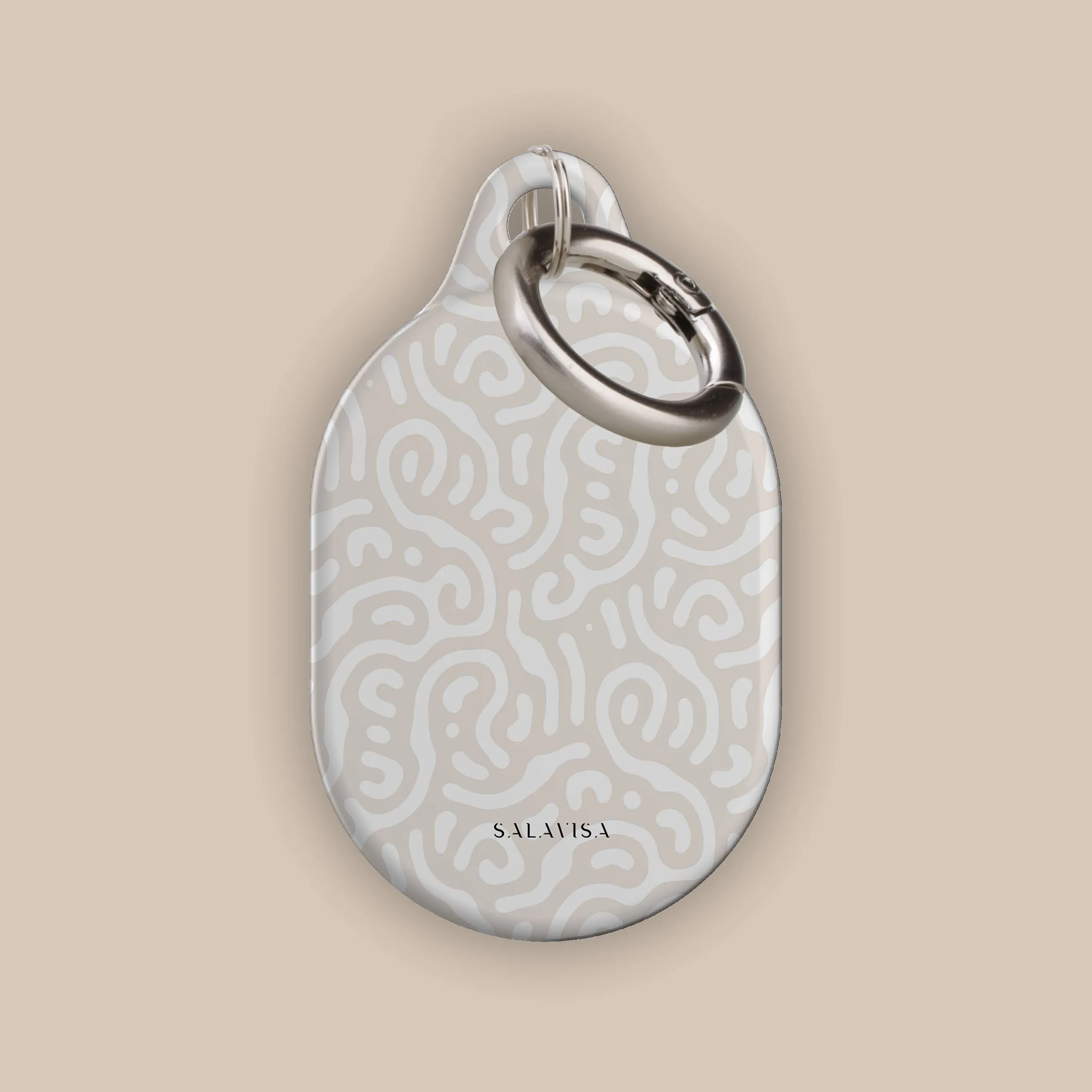 Editors Choice Beige Curl AirTag Holder  Limited Stock!