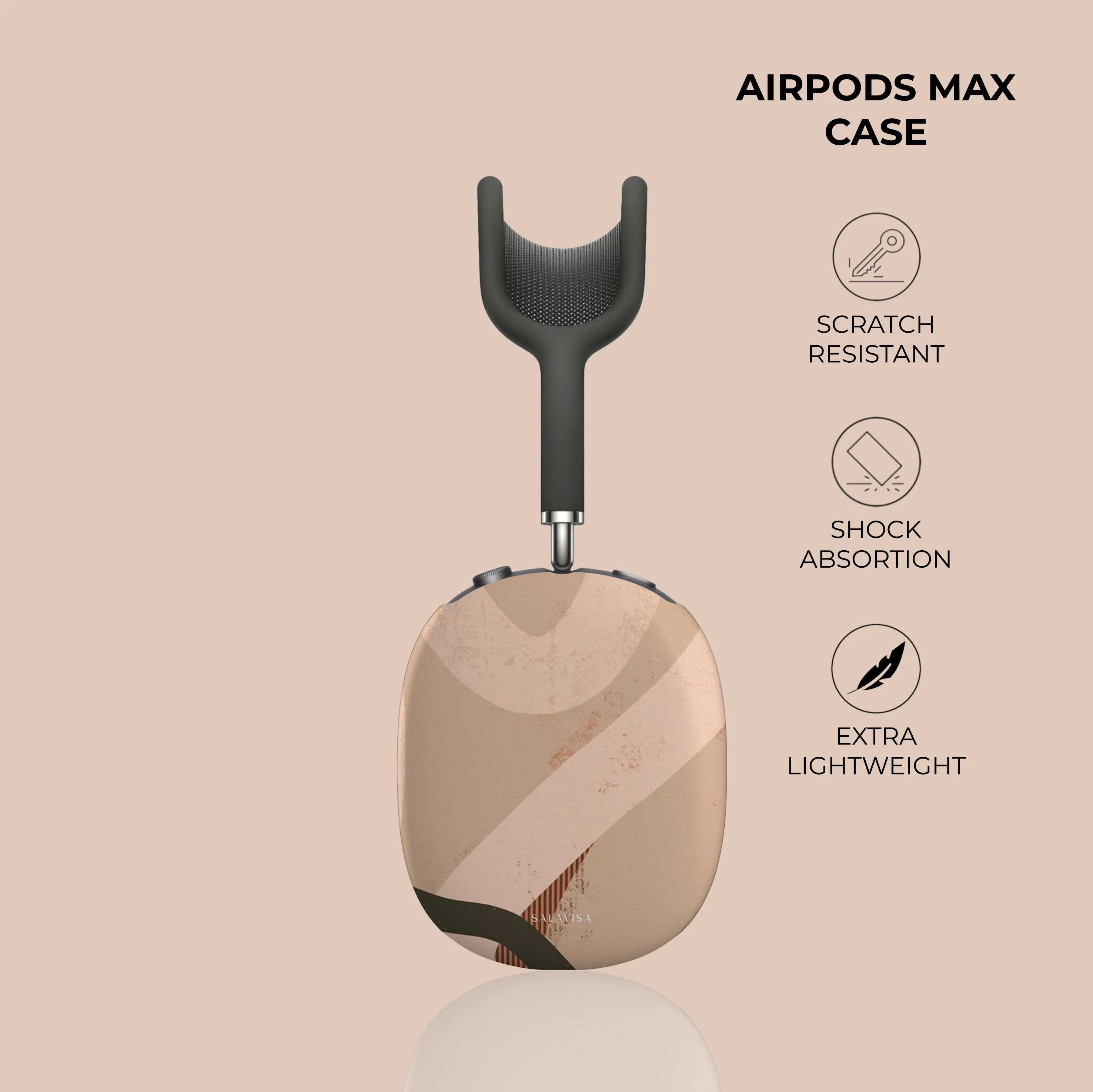 Editors Choice Beige Organic AirPods Max Case  Limited Availability!
