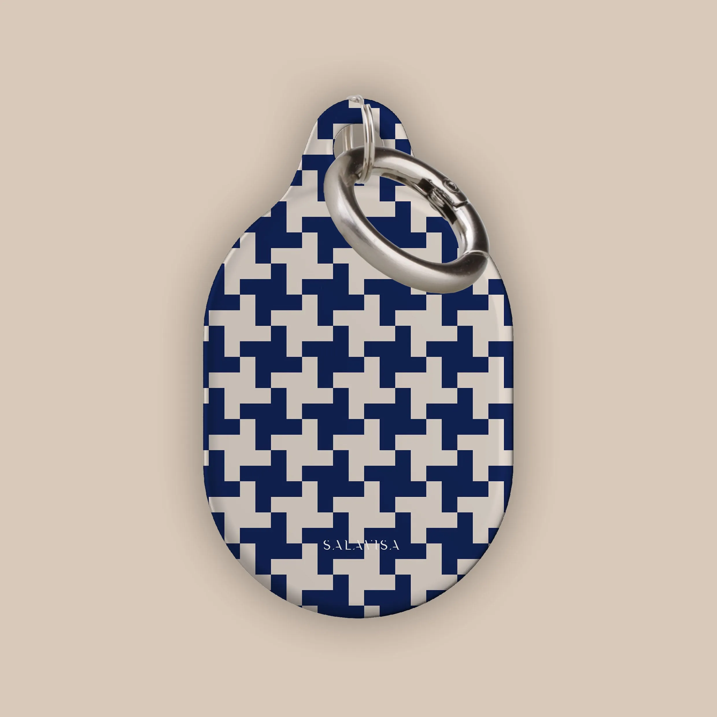 Editors Choice Blue Glen Plaid AirTag Holder  Limited Stock!