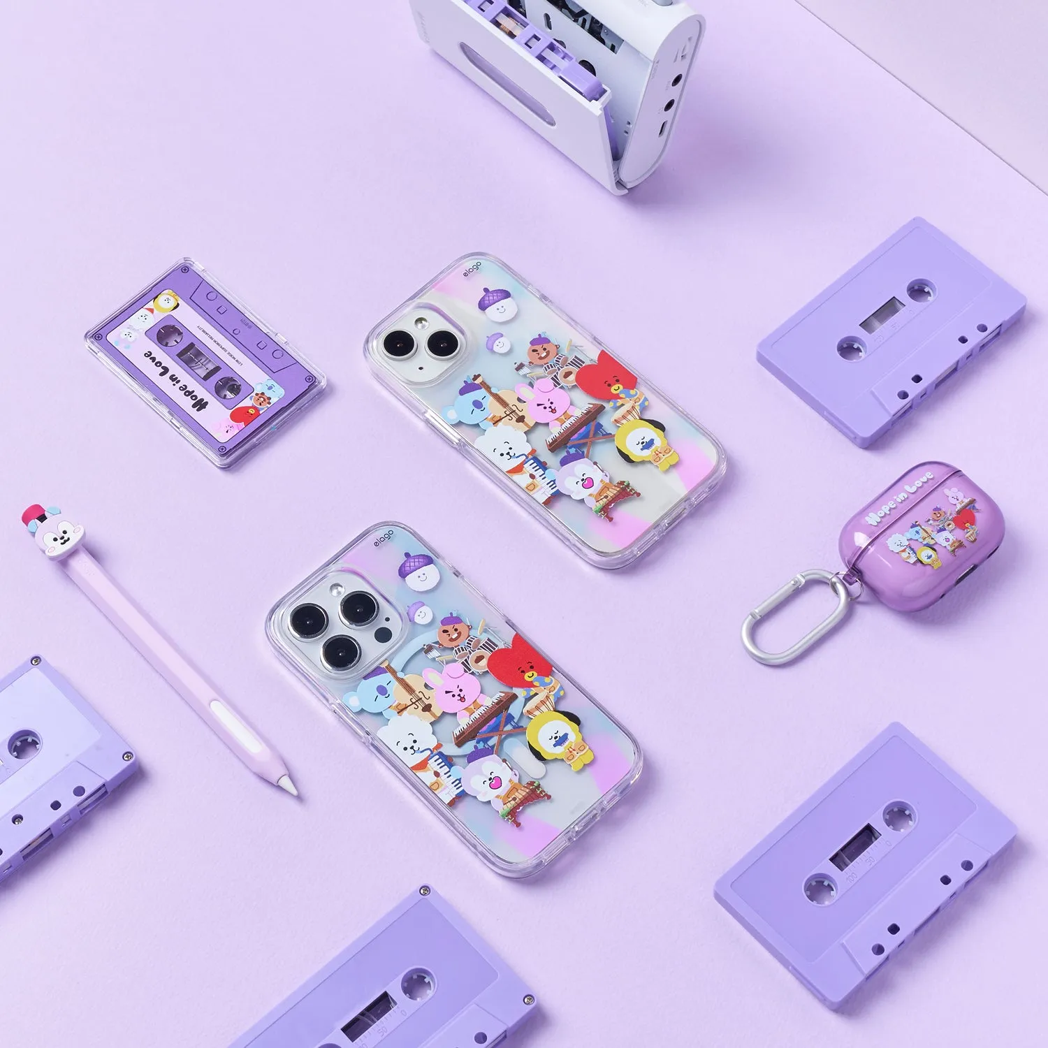 Editors Choice BT21 | elago Hope in Love Hybrid Case for iPhone 15  Going Fast!