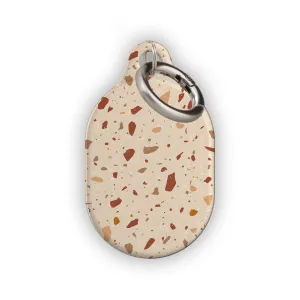 Editors Choice Cream Terrazzo AirTag Holder  Last Chance!