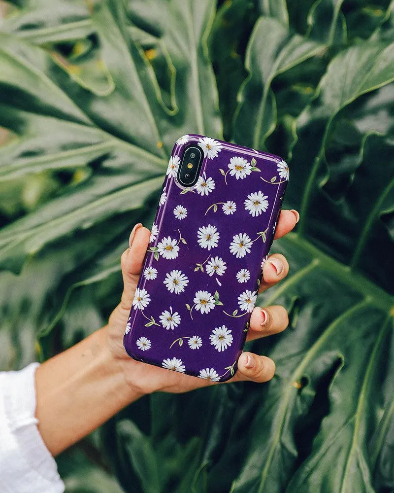 Editors Choice Daisy Daydream | Plum Purple Floral Case  Going Fast!