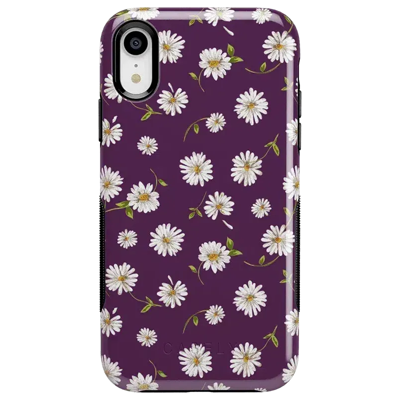 Editors Choice Daisy Daydream | Plum Purple Floral Case  Going Fast!