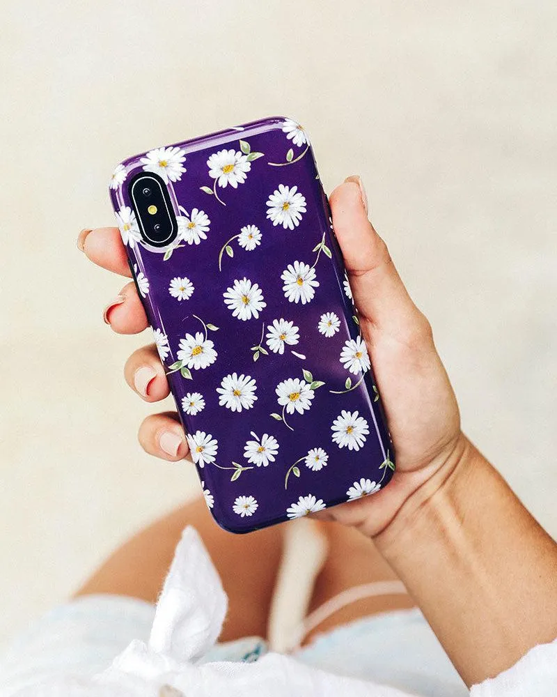 Editors Choice Daisy Daydream | Plum Purple Floral Case  Going Fast!