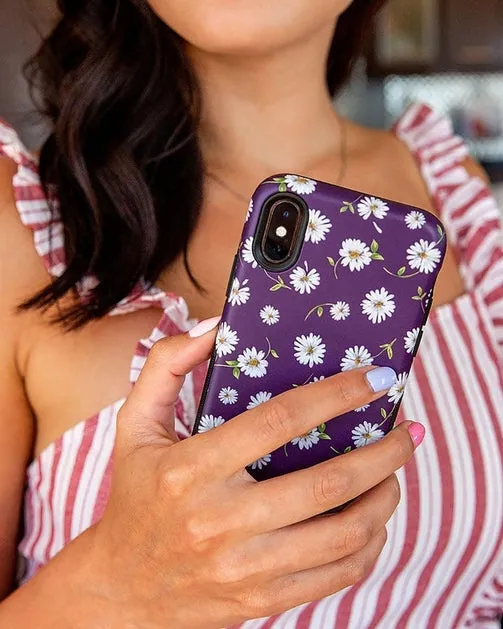 Editors Choice Daisy Daydream | Plum Purple Floral Case  Going Fast!