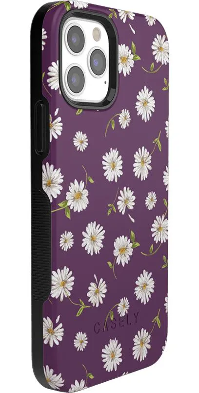 Editors Choice Daisy Daydream | Plum Purple Floral Case  Going Fast!