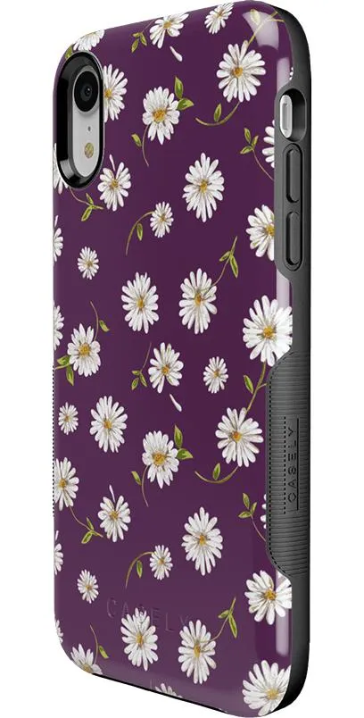 Editors Choice Daisy Daydream | Plum Purple Floral Case  Going Fast!