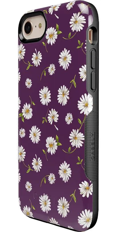 Editors Choice Daisy Daydream | Plum Purple Floral Case  Going Fast!