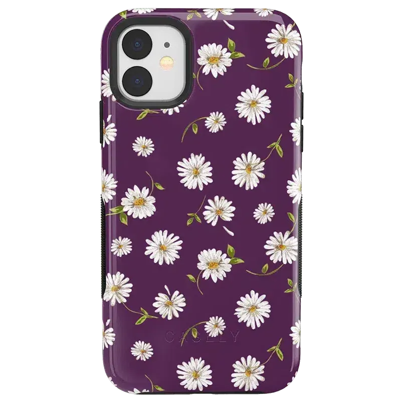Editors Choice Daisy Daydream | Plum Purple Floral Case  Going Fast!