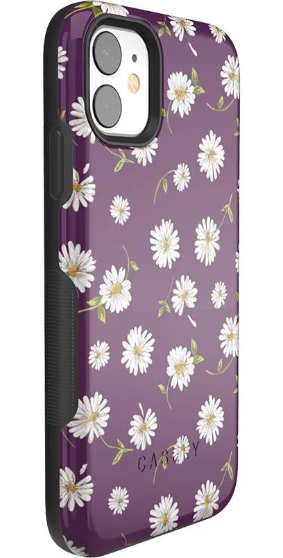 Editors Choice Daisy Daydream | Plum Purple Floral Case  Going Fast!