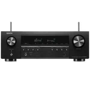 Editors Choice Denon AVR-S660H 5.2ch 8K AV Receiver, Voice Control and HEOS Built-in (Each)  Limited Availability!