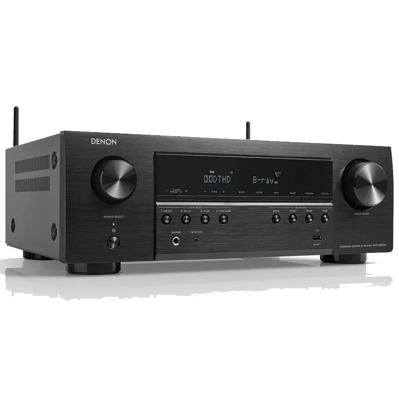 Editors Choice Denon AVR-S660H 5.2ch 8K AV Receiver, Voice Control and HEOS Built-in (Each)  Limited Availability!