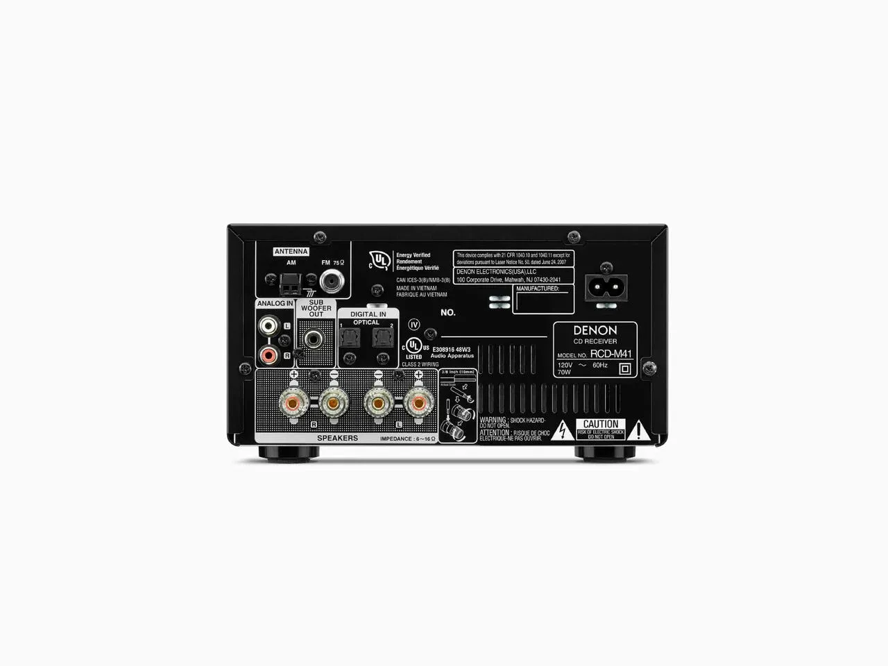 Editors Choice Denon RCD-M41 CD Receiver, Bluetooth and FM Tuner (Each)  Ends Soon!
