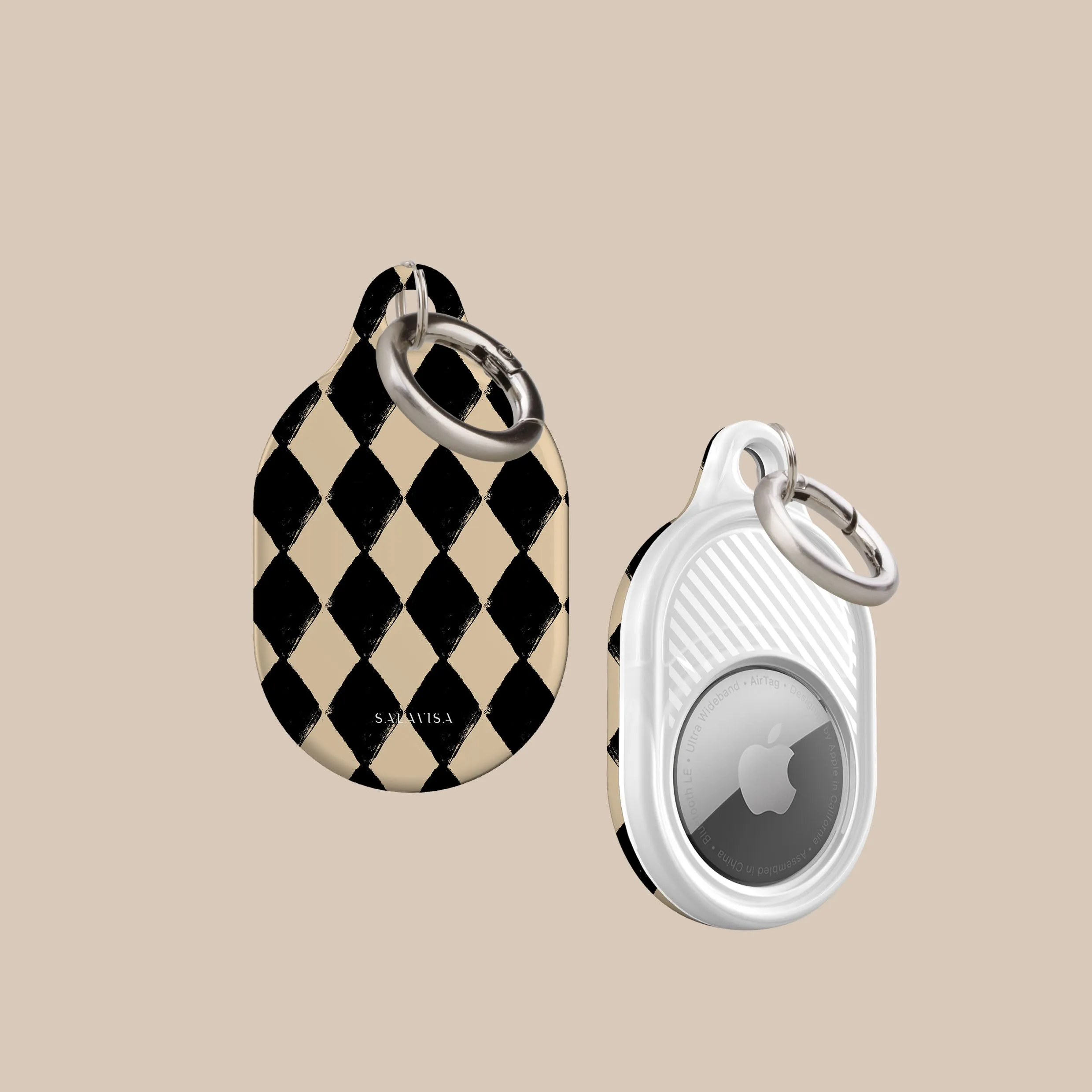 Editors Choice Diamond Chess AirTag Holder  Today Only!