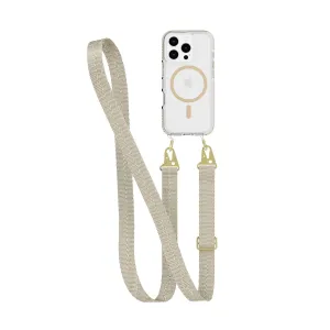 Editors Choice EvoCrystal - Apple iPhone 16 Pro Case with Cross-Body - Gold  Going Fast!