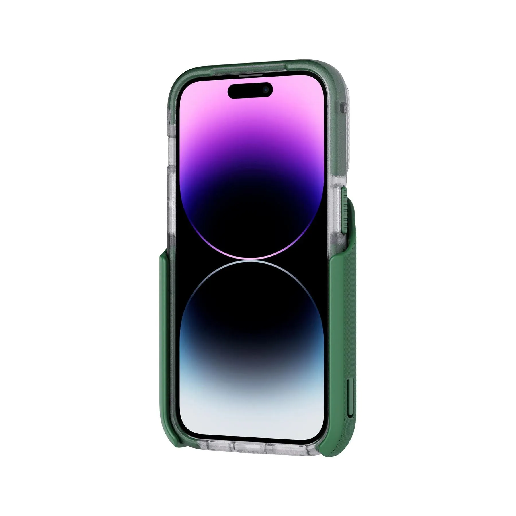 Editors Choice EvoMax - Apple iPhone 14 Pro Case MagSafe Compatible - Frosted Green  Limited Availability!