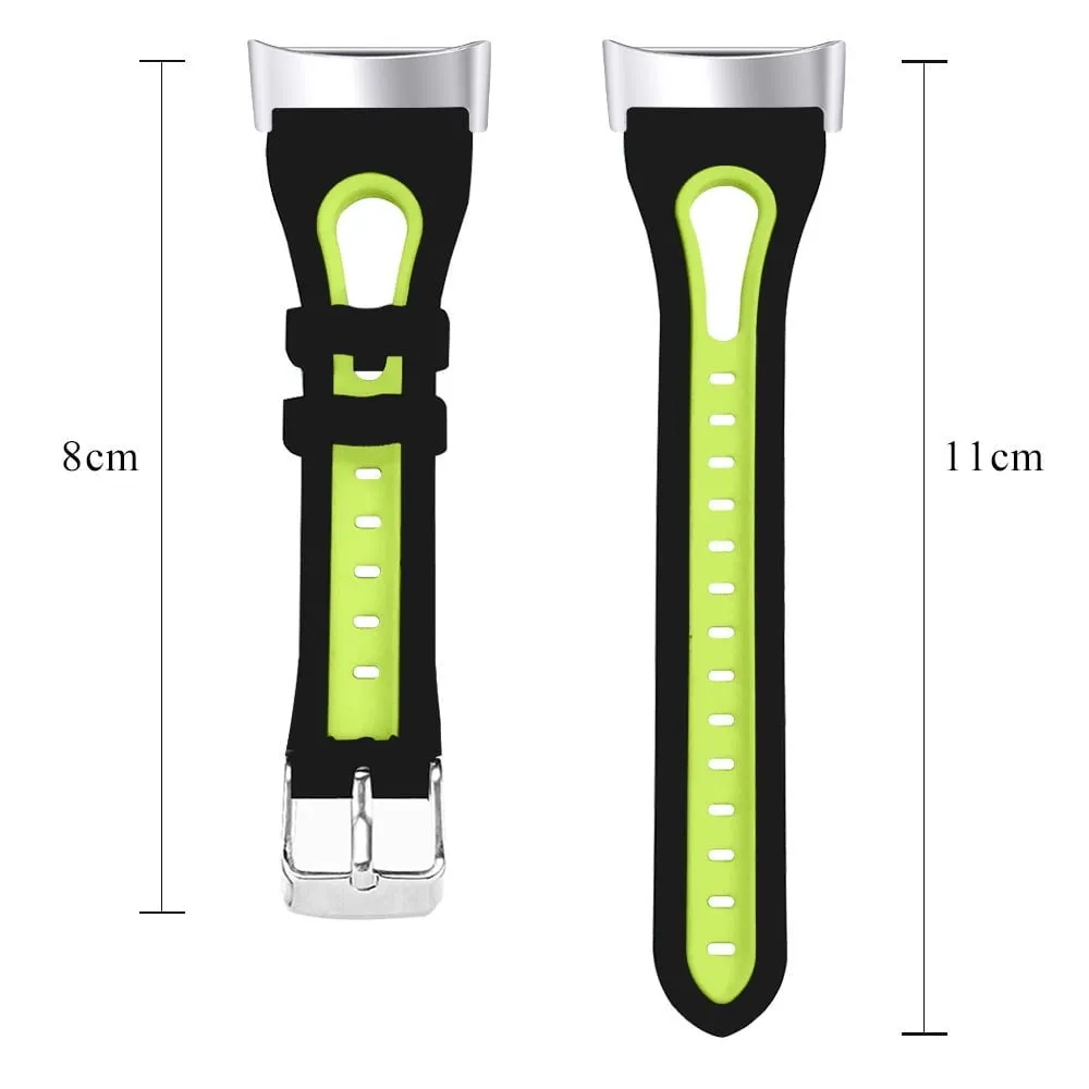Editors Choice Fitbit Charge 6 Sport Strap with Buckle (Black/Yellow)  Limited Stock!