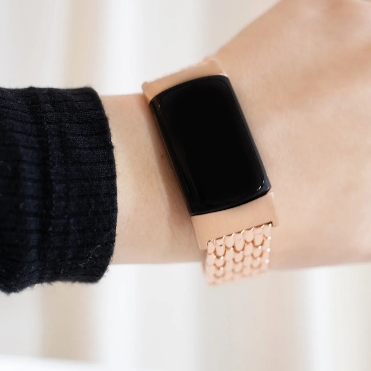 Editors Choice Fitbit Charge 6 Steel Strap Dragon (Rose Gold)  Limited Availability!