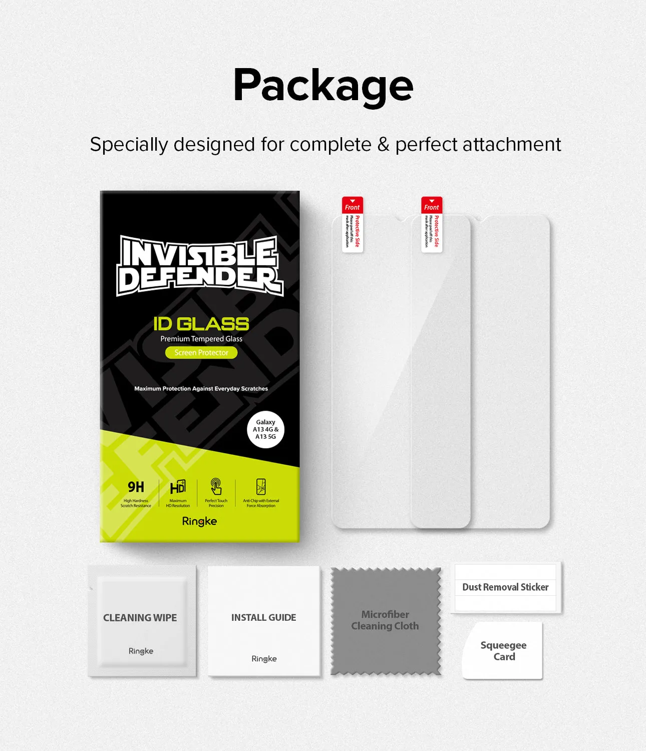Editors Choice Galaxy A13 4G(LTE) / A13 5G Screen Protector [2P] | Invisible Defender  Dont Miss Out!
