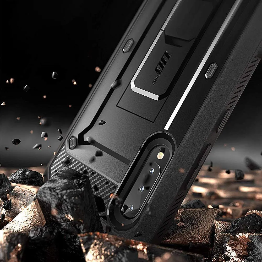 Editors Choice Galaxy A90 / A90 5G Unicorn Beetle Pro Rugged Holster Case-Black  Limited Release!
