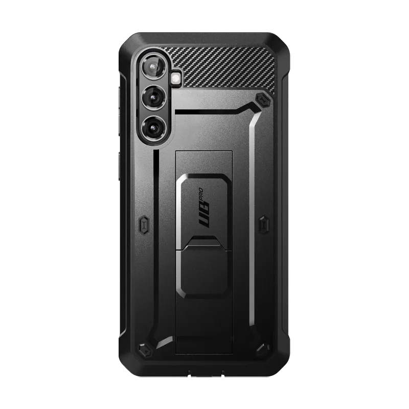 Editors Choice Galaxy S24 FE Unicorn Beetle PRO Rugged Case-Black  Almost Gone!