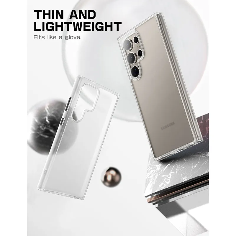 Editors Choice Galaxy S24 Ultra Unicorn Beetle Style Slim Clear Case-Clear  Almost Sold Out!