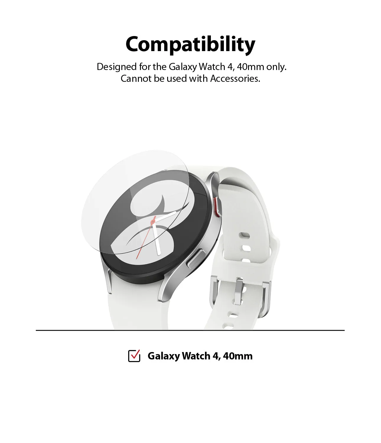 Editors Choice Galaxy Watch 5 / 4 40mm Screen Protector | Glass - R4  Ends Soon!